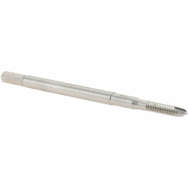 Spiral Point Tap: M2x0.4 Metric, 2 Flutes, Plug Chamfer, 6H Class of Fit, High-Speed Steel-E-PM, Bright/Uncoated MPN:5075925