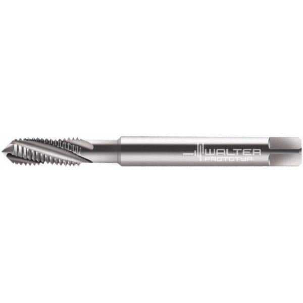 Spiral Flute Tap:  M3x0.5,  Metric,  3 Flute,  Modified Bottoming,  6HX Class of Fit,  Powdered Metal,  Bright/Uncoated Finish MPN:5076489