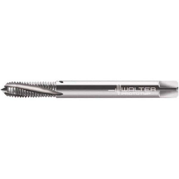 Spiral Flute Tap: #6-32, UNJC, 3 Flute, Modified Bottoming, 3B Class of Fit, Powdered Metal, Bright/Uncoated MPN:5078173