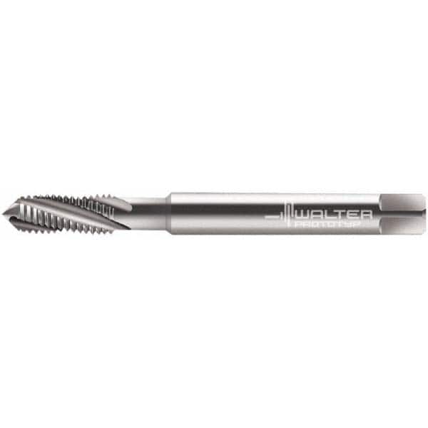 Spiral Flute Tap: #3-48, UNC, 3 Flute, Modified Bottoming, 2B Class of Fit, Powdered Metal, Bright/Uncoated MPN:5078178