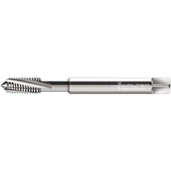 Spiral Flute Tap: #10-32, UNF, 3 Flute, Modified Bottoming, 2B Class of Fit, Powdered Metal, Bright/Uncoated MPN:5078609
