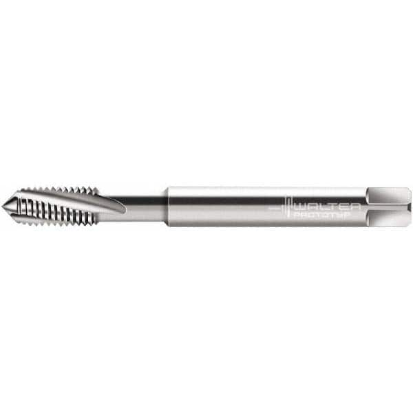 Spiral Flute Tap: #10-32, UNF, 3 Flute, Modified Bottoming, 3B Class of Fit, Powdered Metal, Bright/Uncoated MPN:5078616