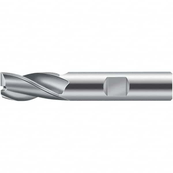 Square End Mill: 0.15'' Dia, 13/64'' LOC, 0.236'' Shank Dia, 2.126'' OAL, 3 Flutes, Solid Carbide MPN:5082525