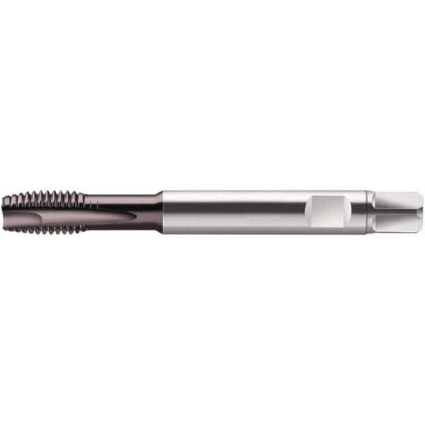 Spiral Point Tap: M24 x 3, Metric, 4 Flutes, Plug, 6HX, Cobalt, Hardlube Finish MPN:5101678