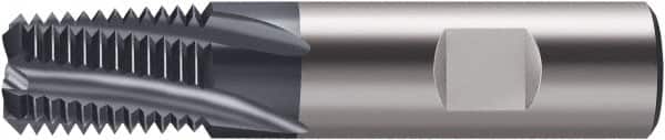 Helical Flute Thread Mill: 1/8 - 27, Internal, 3 Flute, Solid Carbide MPN:5115572