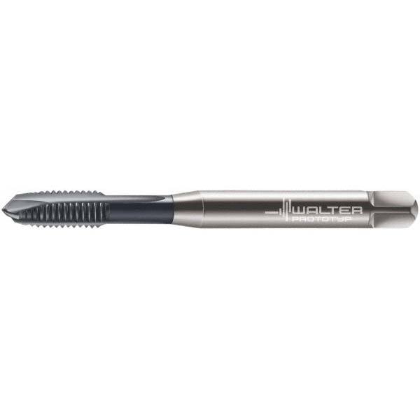 Spiral Point Tap: M8x1.25 Metric, 3 Flutes, Plug Chamfer, 6H Class of Fit, High-Speed Steel-E-PM, TiCN Coated MPN:5200425