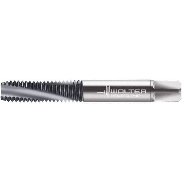 Spiral Flute Tap: #4-40 UNC, 3 Flutes, Modified Bottoming, 3B Class of Fit, Powdered Metal, TICN Coated MPN:5348371