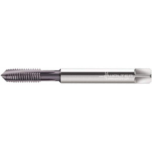 Spiral Point Tap: M3.5x0.6 Metric, 3 Flutes, Plug Chamfer, 6H Class of Fit, High-Speed Steel-E-PM, AlCrN Coated MPN:5664549