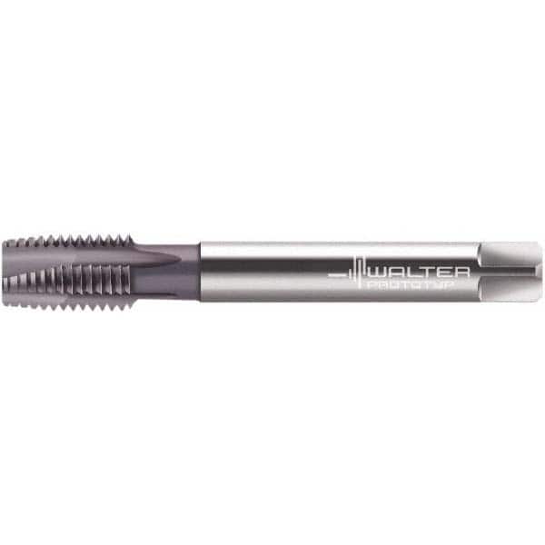 Spiral Point Tap: M20x2.5 Metric, 4 Flutes, Plug Chamfer, 6H Class of Fit, High-Speed Steel-E-PM, AlCrN Coated MPN:5664567
