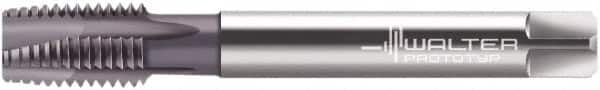 Spiral Point Tap: MF12x1.5 Metric Fine, 4 Flutes, Plug Chamfer, 6H Class of Fit, High-Speed Steel-E-PM, AlCrN Coated MPN:5664573