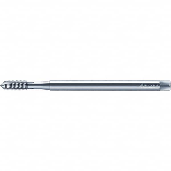 Spiral Point Tap: M3x0.5 Metric, 3 Flutes, Plug Chamfer, 6H Class of Fit, High-Speed Steel-E, Bright/Uncoated MPN:6149158