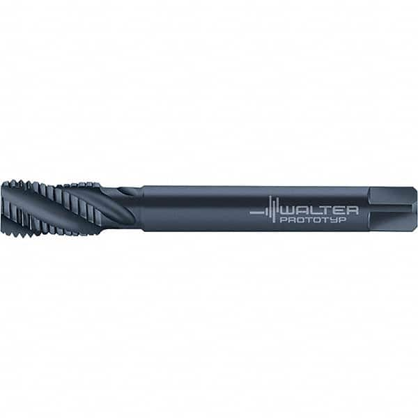 Spiral Flute Tap: M8 x 0.50, Metric Fine, 3 Flute, Modified Bottoming, 6HX Class of Fit, Cobalt, Oxide Finish MPN:6149862