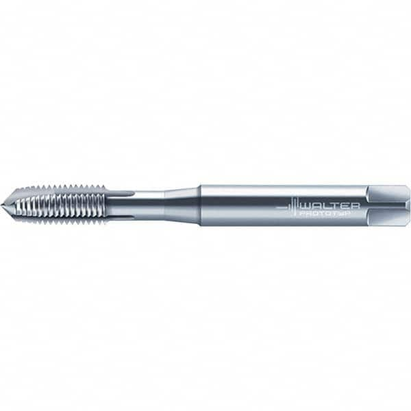 Spiral Point Tap: M2.2 x 0.45, Metric, 2 Flutes, Plug, 6H, Cobalt, Bright Finish MPN:6159838