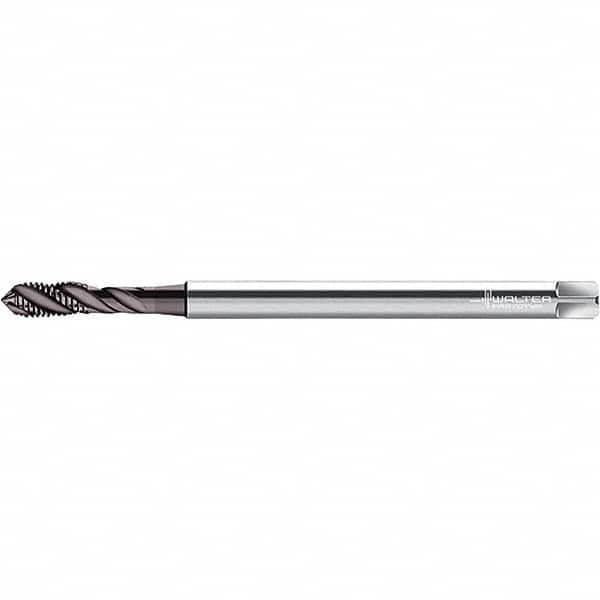 Spiral Flute Tap: M4 x 0.70, Metric, 3 Flute, Modified Bottoming, 6H Class of Fit, Cobalt, Hardlube Finish MPN:6244464