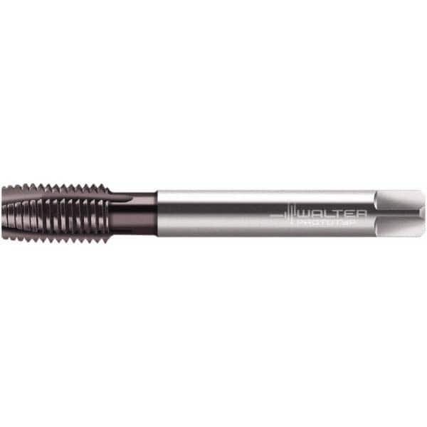 Spiral Point Tap: M20x2.5 Metric, 4 Flutes, Plug Chamfer, 6H Class of Fit, High-Speed Steel-E-PM, THL Coated MPN:6432529