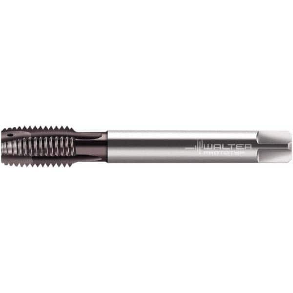 Spiral Point Tap: M12x1.75 Metric, 4 Flutes, Plug Chamfer, 6H Class of Fit, High-Speed Steel-E-PM, THL Coated MPN:6432539