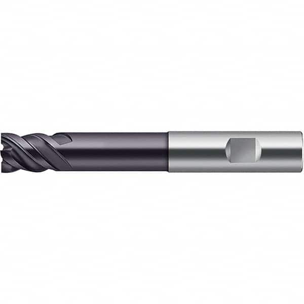 Square End Mill: 3/4'' Dia, 3/4'' LOC, 3/4'' Shank Dia, 4'' OAL, 4 Flutes, Solid Carbide MPN:6579314