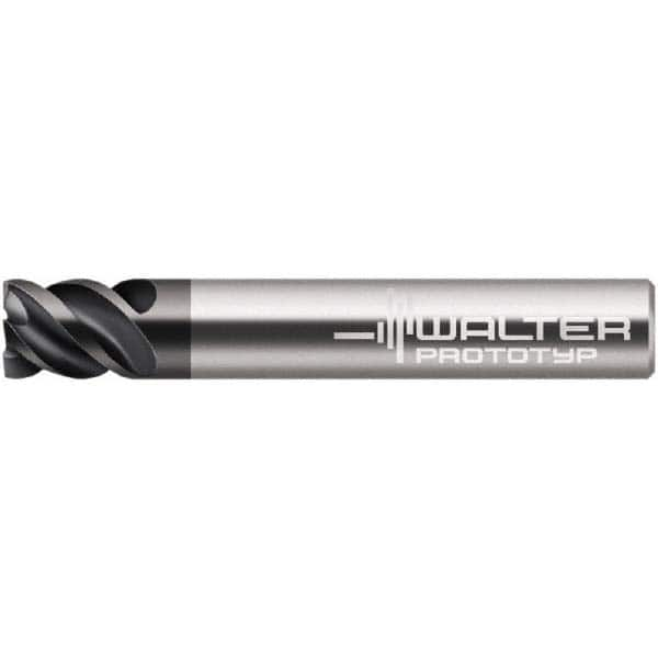 Corner Radius End Mill: 8 mm Dia, 8 mm LOC, 0.006