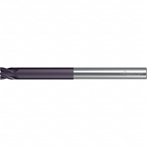 Square End Mill: 13/32'' Dia, 0.4'' LOC, 0.394'' Shank Dia, 5.906'' OAL, 4 Flutes, Solid Carbide MPN:6579783