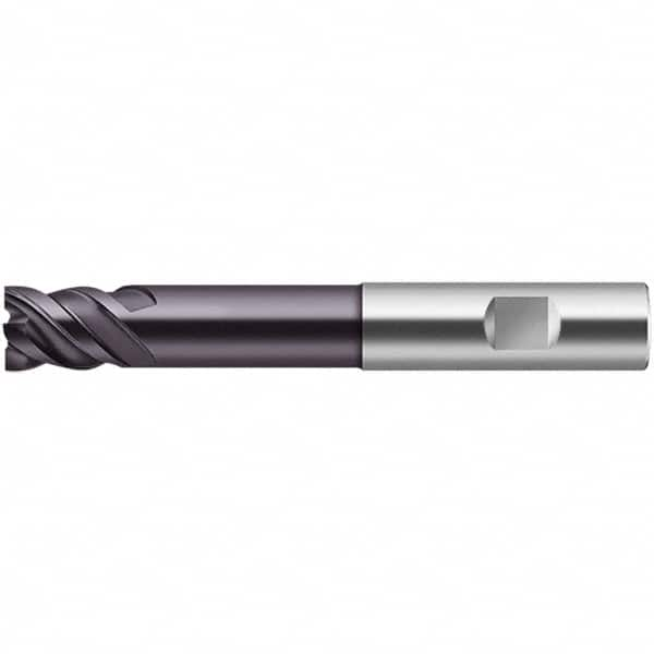 Square End Mill: 0.315'' Dia, 1'' LOC, 0.315'' Shank Dia,  2.48'' OAL, 4 Flutes, Solid Carbide MPN:6719392