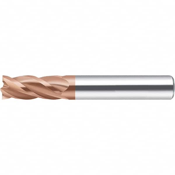 Square End Mill: 0.079'' Dia, 19/64'' LOC, 0.157'' Shank Dia, 2.244'' OAL, 4 Flutes, Solid Carbide MPN:7022553