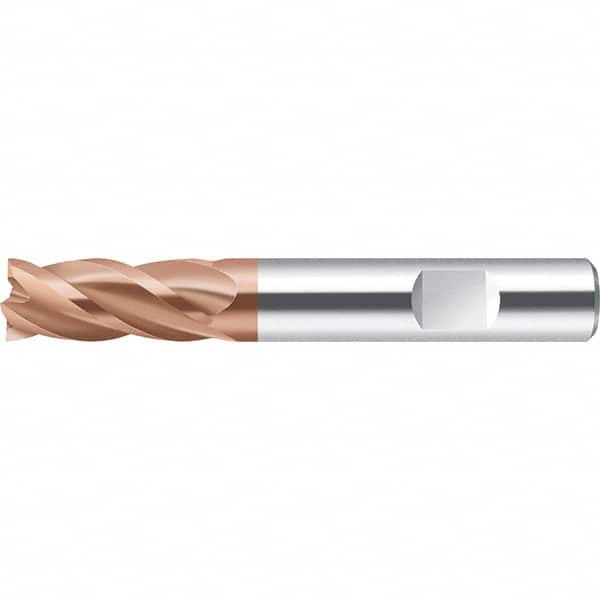 Square End Mill: 0.197'' Dia, 1/2'' LOC, 0.236'' Shank Dia, 2.244'' OAL, 4 Flutes, Solid Carbide MPN:7022558