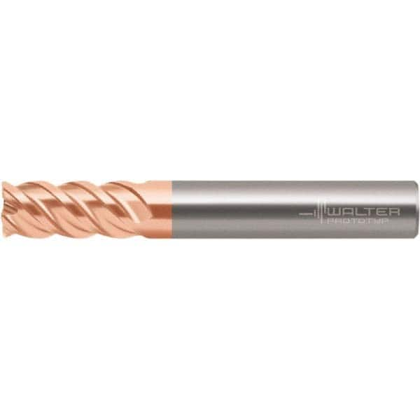 Corner Radius End Mill: 2 mm Dia, 7 mm LOC, 0.5 mm Radius, 3 Flutes, Solid Carbide MPN:7254991