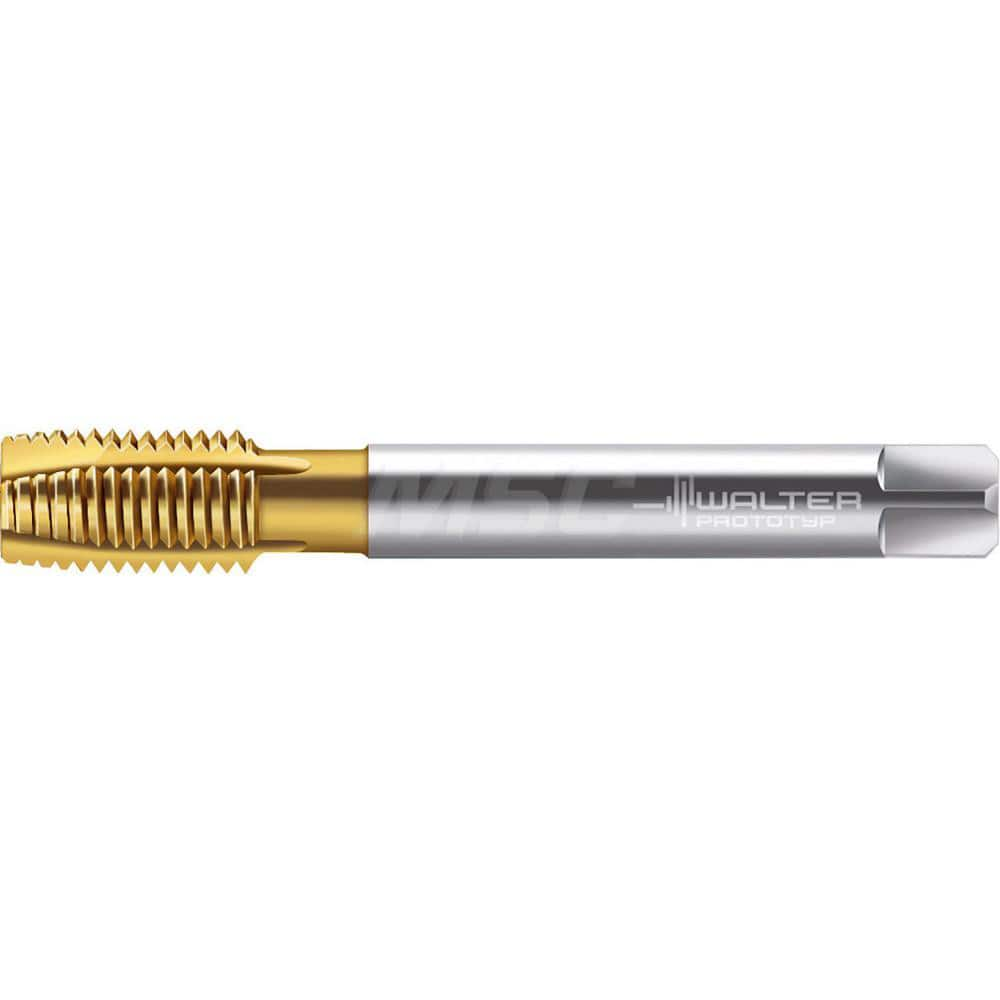 Spiral Point Tap: 3/4-10 UNC, 4 Flutes, Plug Chamfer, 2B Class of Fit, High-Speed Steel-E, TiN Coated MPN:7305285