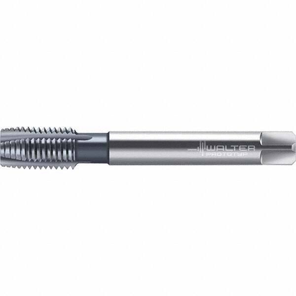 Spiral Point Tap: Metric, 4 Flutes, Gunnose, 6HX, High Speed Steel, TiCN Finish MPN:7511528