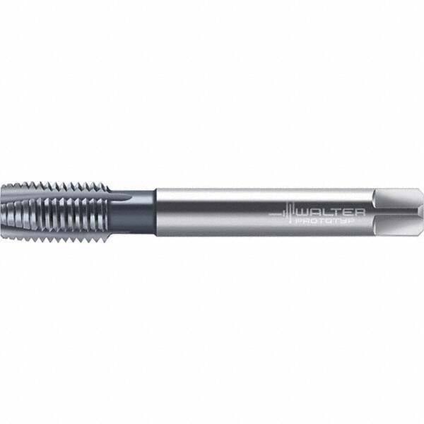 Spiral Point Tap: 1/2-20 UNF, 4 Flutes, Plug Chamfer, 3B Class of Fit, High-Speed Steel-E-PM, TiCN Coated MPN:7511583