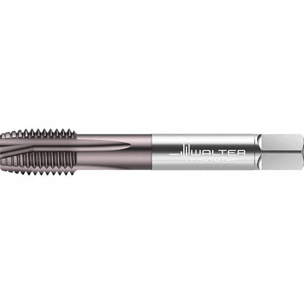 Spiral Point Tap: 1/2-20, UNF, 4 Flutes, Plug, 2B, High Speed Steel, TiAlN Finish MPN:7557198