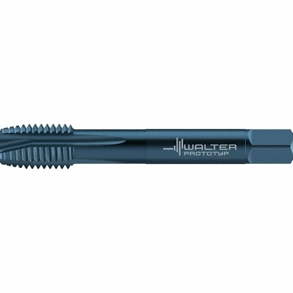 Spiral Point Tap: 3/4-16, UNF, 4 Flutes, Plug, 2B, High Speed Steel, Oxide Finish MPN:7557213