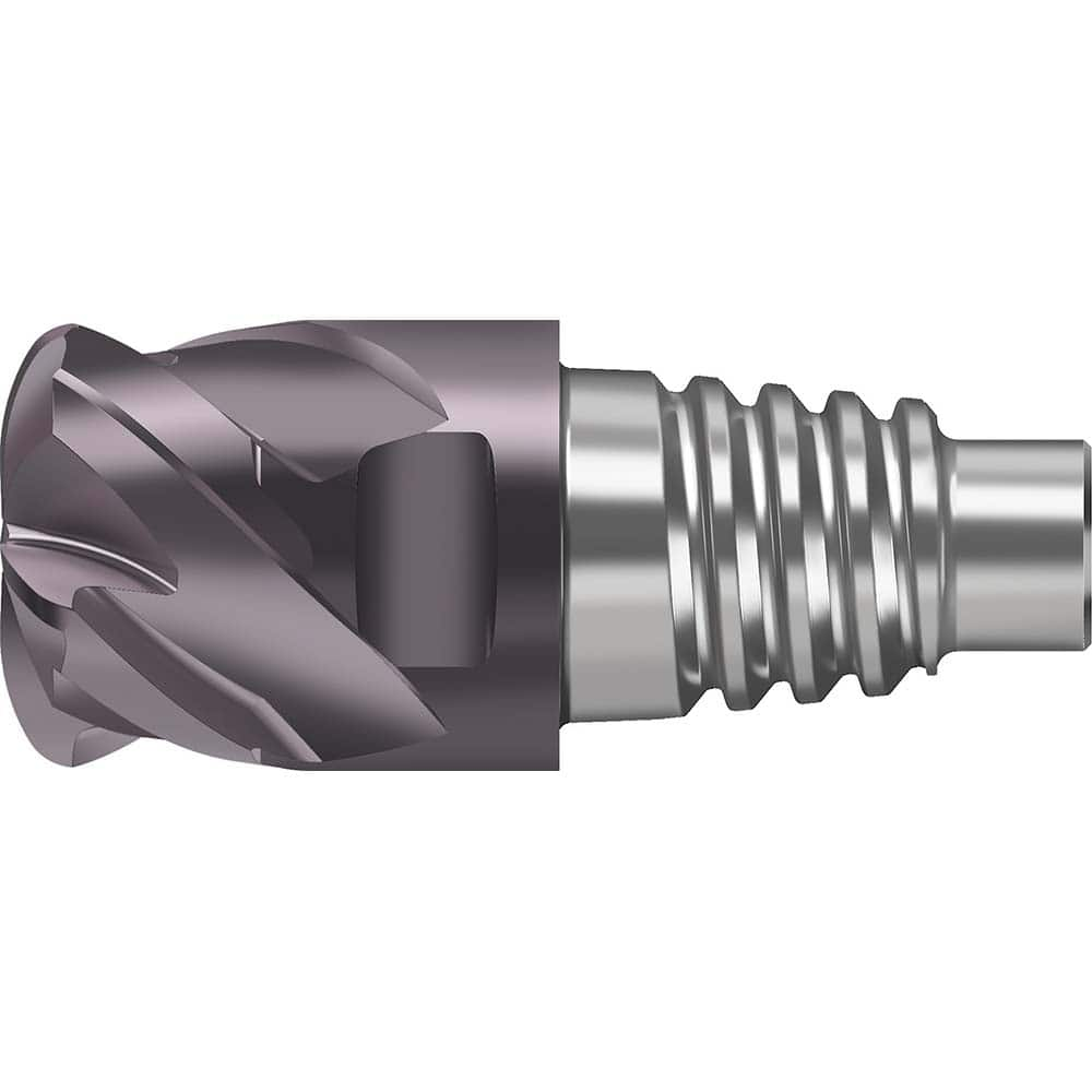 Corner Radius & Corner Chamfer End Mill Heads, Length of Cut (mm): 12.4 , Number Of Flutes: 4 , Corner Radius (mm): 1.5 , End Mill Material: Solid Carbide  MPN:7745682