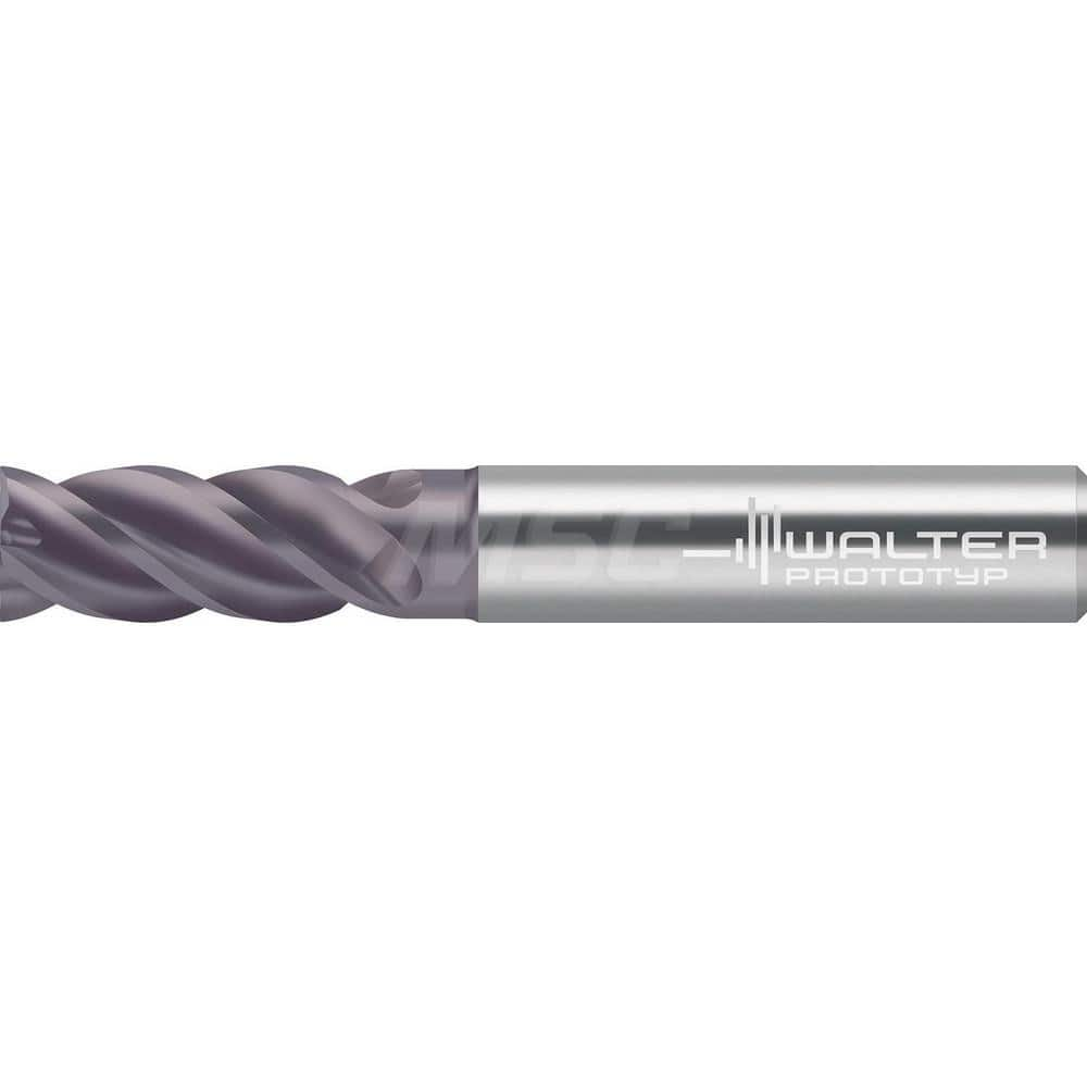 Square End Mill: 2 mm Dia, 3 Flutes, 6 mm LOC, Solid Carbide, 40 ° MPN:7881829