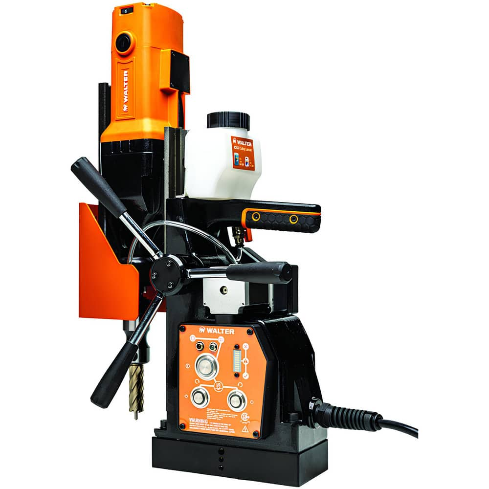 Portable Drill Presses, Drill Type: Magnetic , Drill Travel (Inch): 3 , Drill Point Pressure: 3000 , Chuck Size (Inch): 3 , No-Load RPM: 500RPM  MPN:39D252