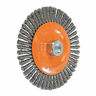 Stringer Bead Wheel Brush Knot 6 x1/4 MPN:13K604