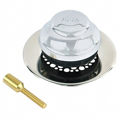 DrainStopper Dia2-7/8 Plstic SS Chrome MPN:4875N-FA-CP-G-51