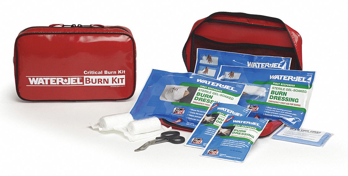 Burn Care Kit Plastic Case Red 12-5/8 H MPN:BKCK-HA.69.000