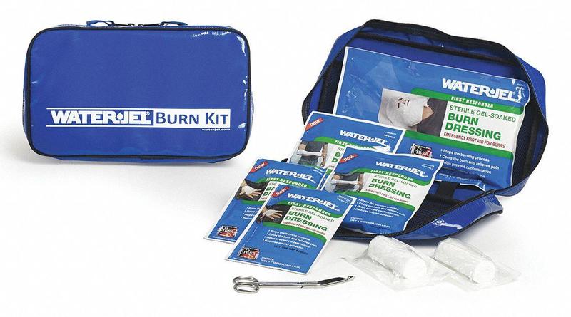 Burn Care Kit Vinyl Case Blue 9 H MPN:EBK1-HA.69.000