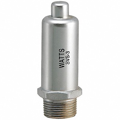 Steam Vent Valve Non-Adj Straight 3/4 In MPN:3/4 SVS 3 3/4mipx1/2fip