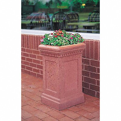 Planter Square 14in.Lx14in.Wx24in.H MPN:TF4184W22