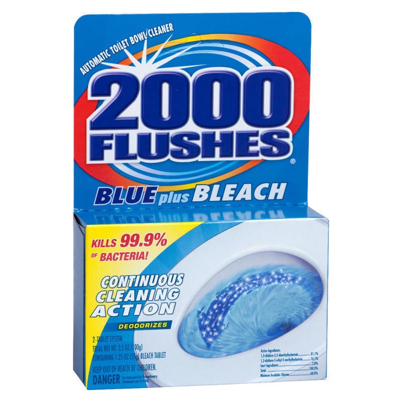 2000 Flushes Plus Bleach Bowl Cleaner, 3.5 Oz Bottle (Min Order Qty 12) MPN:208017