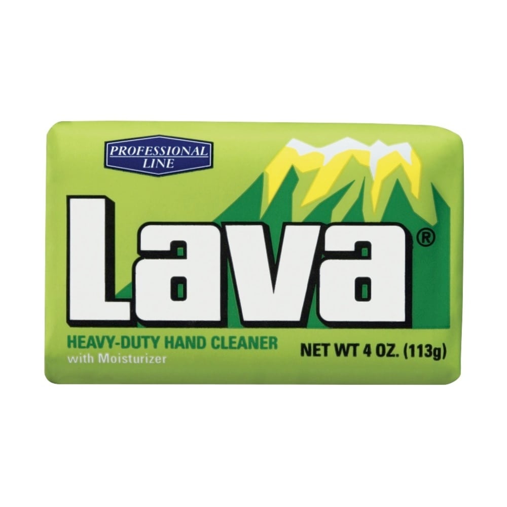 Lava Solid Hand Soap, Unscented, 4 Oz, Carton Of 48 Bars MPN:10383