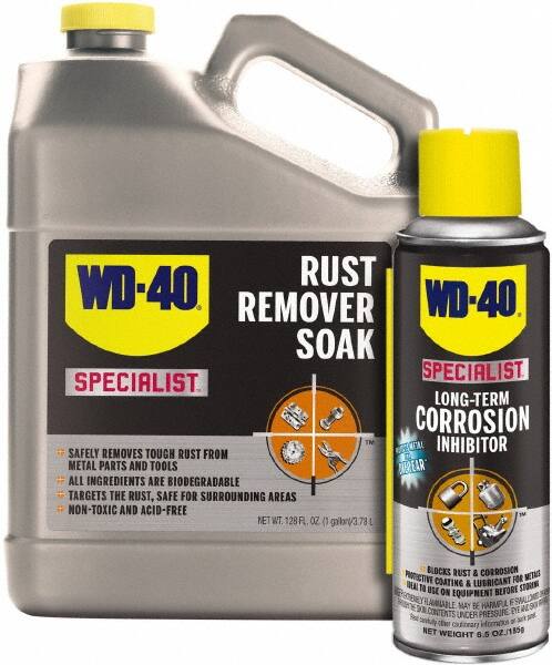 Derusted & Bare Metal Shield Multi-Purpose Cleaner & Rust Converter: 6.5 oz Jug MPN:8221961/8221870