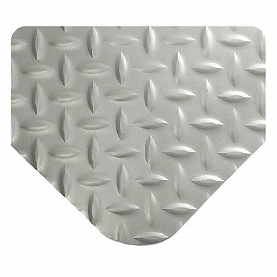 Diamond-Plate Spongecote Mat Gry 3x25ft MPN:415.916X3X25GY