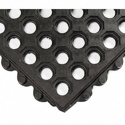 Interlock Drainage Mat Black 3 ft.x3 ft. MPN:572