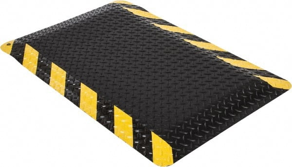 Anti-Fatigue Mat: 3' Long, 2' Wide, 15/16 Thick, Vinyl, Beveled Edges, Heavy-Duty MPN:414.1516X2X3CHV