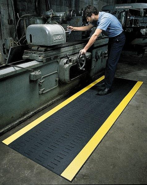 Anti-Fatigue Mat: 30' Long, 2' Wide, 3/8 Thick, Vinyl, Beveled & Straight Edges, Heavy-Duty & Medium-Duty MPN:475.38x2x30SLTB