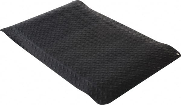 3 Ft. Long x 2 Ft. Wide x 9/16 Inch Thick, Vinyl Diamond Plate Surface Pattern, Electrically Conductive Antistatic Matting MPN:786.916X2X3DPBK