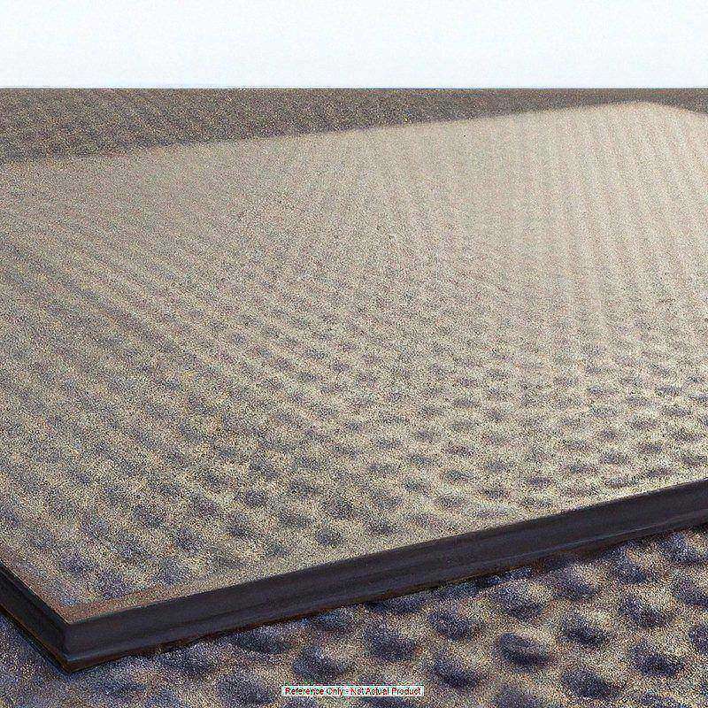 Anti-Fatigue Mat Black/Yellow 4 ft.x75ft MPN:414.1516X4X75BYL